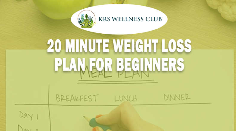 20 minute weight loss plan for beginners